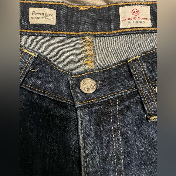AG Adriano Goldschmied Skinny Straight Jeans - Picture 6 of 8